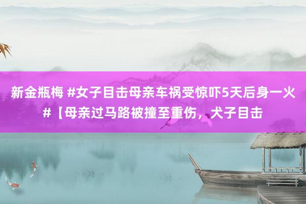 新金瓶梅 #女子目击母亲车祸受惊吓5天后身一火#【母亲过马路被撞至重伤，犬子目击
