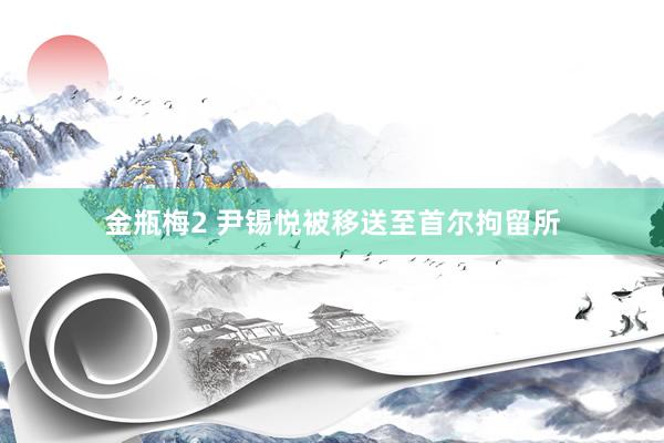 金瓶梅2 尹锡悦被移送至首尔拘留所