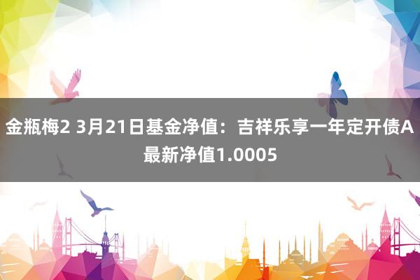 金瓶梅2 3月21日基金净值：吉祥乐享一年定开债A最新净值1.0005